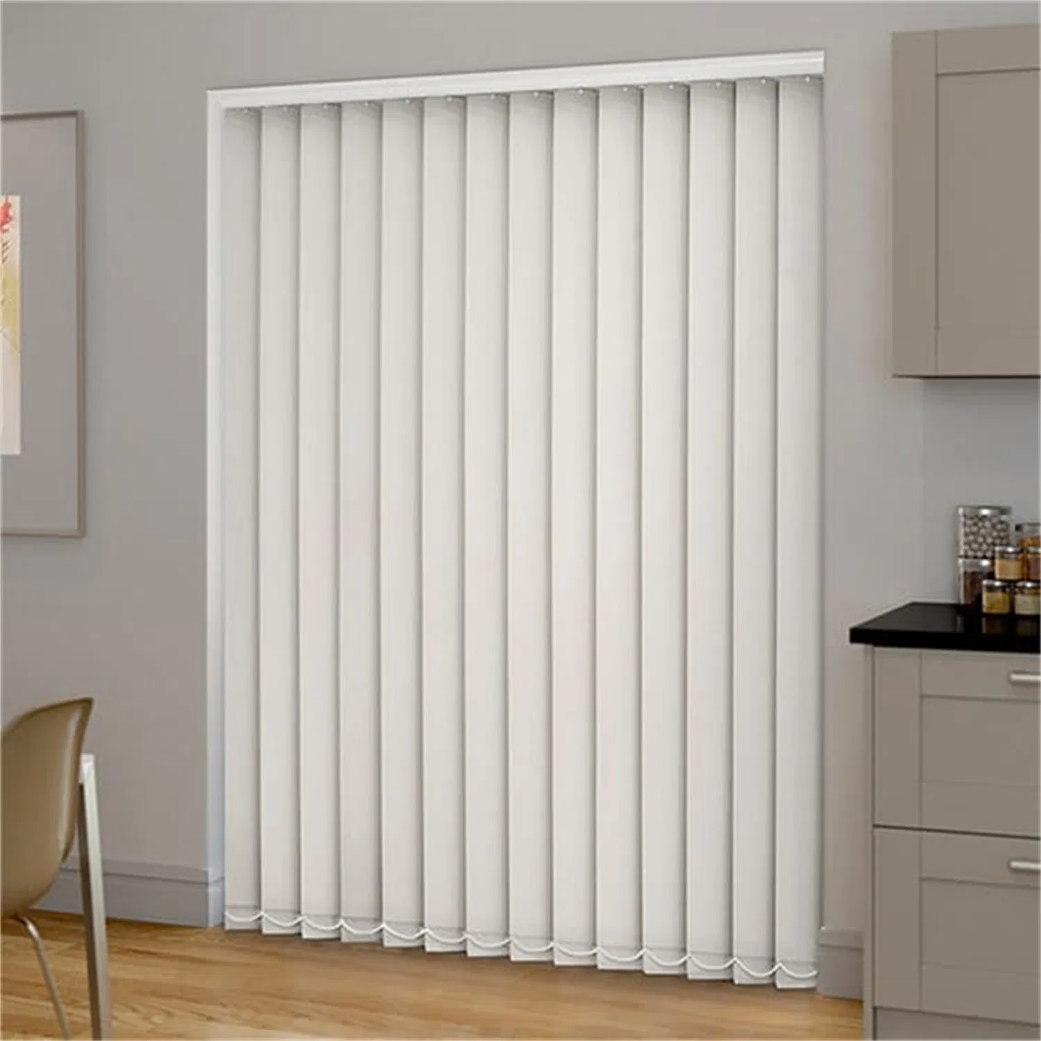 China OEM Wholesale PVC Blind Light Adjustable Vertical Window Blinds
