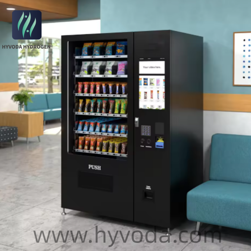 Smart Snack and Beverage Vending Machine for Healthy Snack Choices