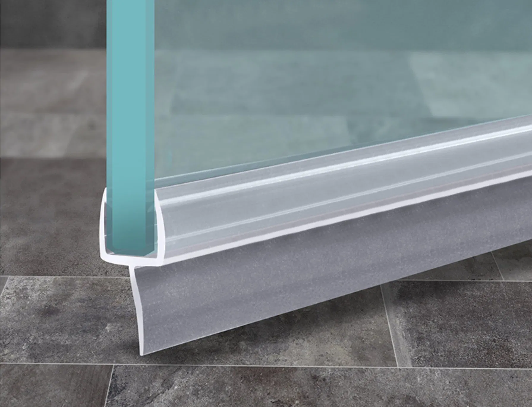 E-Star Y Shape Frameless Shower Door Bottom Seal