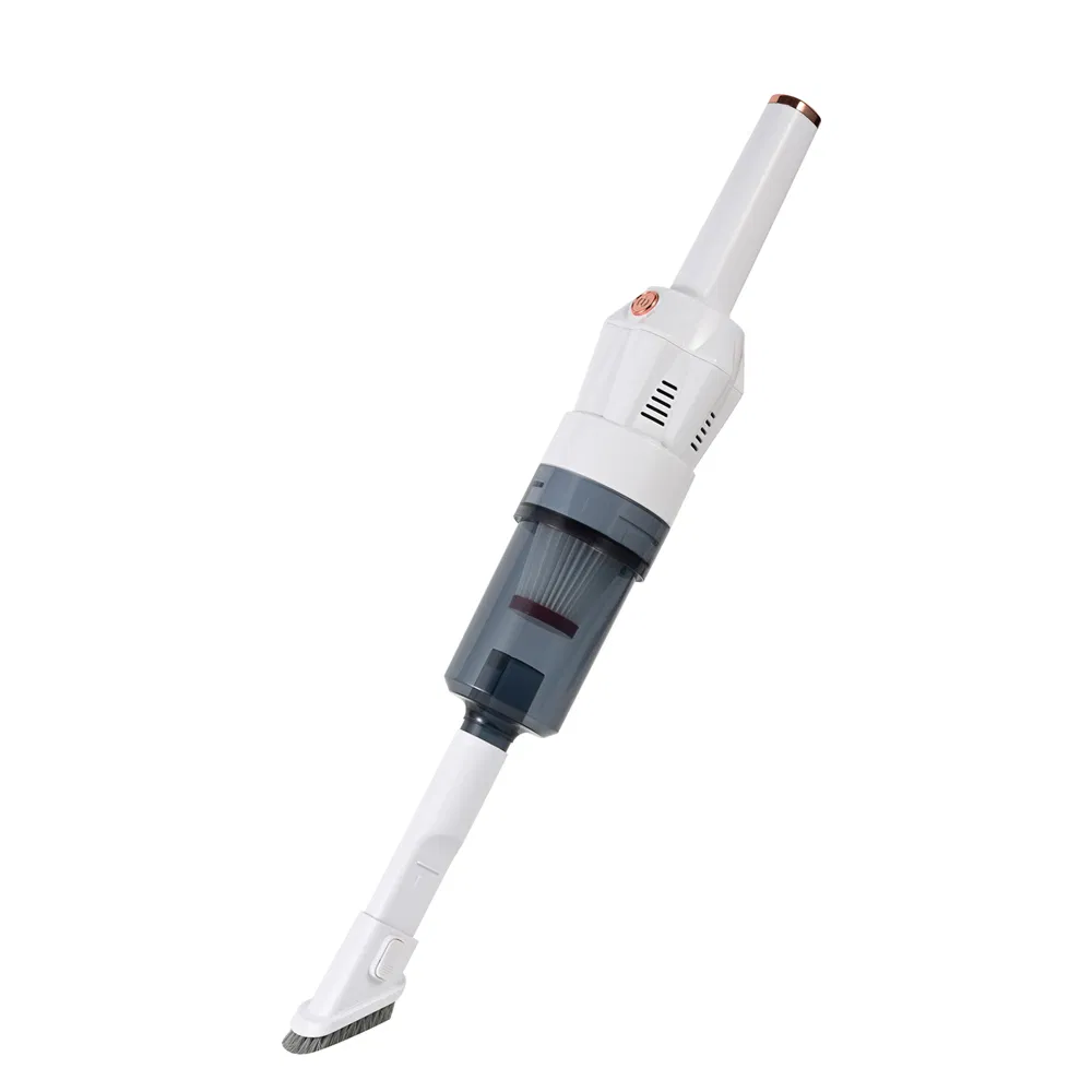 Versatile White Hand-Held Vacuum Cleaner, 1.1kg for All Surfaces