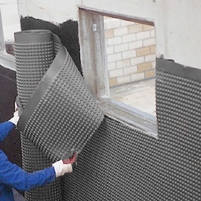 HDPE Dimple Drain Board Drainage Sheet Retaining Wall Drainage