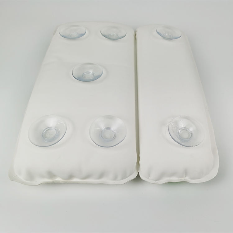 3D Bath Pillow Bath Pillow with Suction Cups Neck Pillow Bathtub