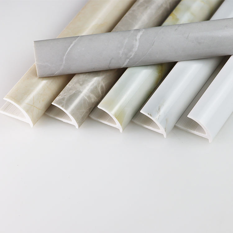 Wholesale Type PVC Corner Ceramic Tile Trim Decoration Stone Sculpture Custom
