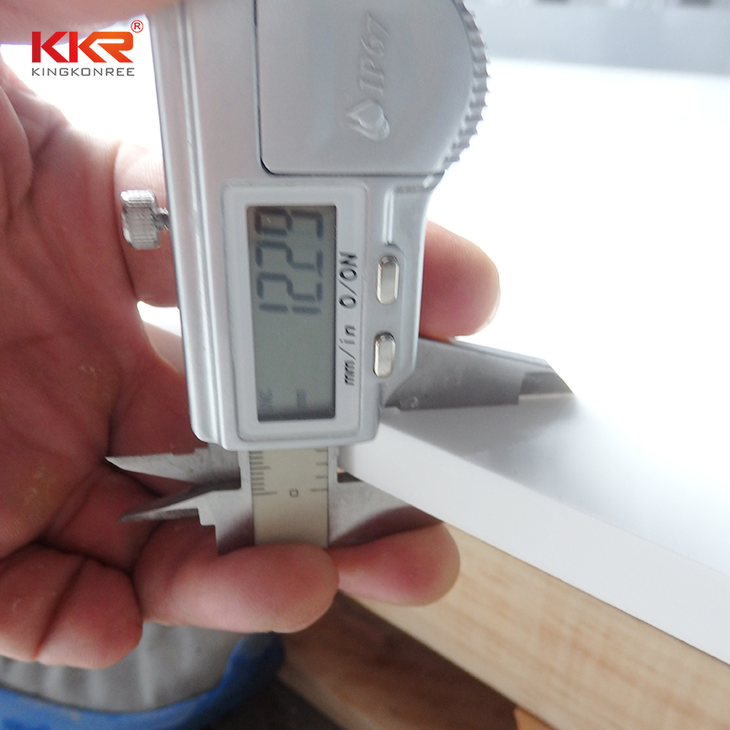 Manufacturer Koreans White Acrylic Solid Surface Raw Material Sheets