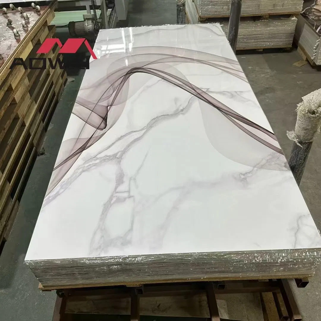 3D Printing PVC Marble Wall Panel for Modern Interiors