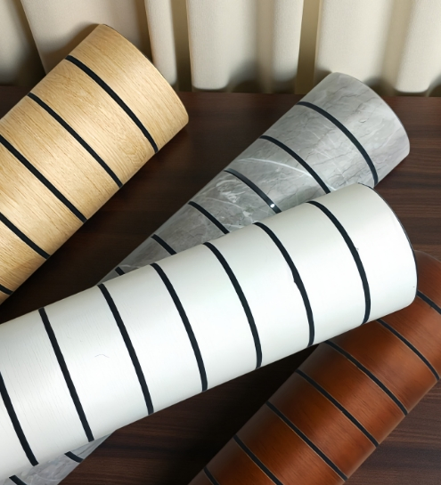 Hot-selling Wood Grain Style Carved Grille Rolls Panels Foam Wall Sticker Home Interior Decoration