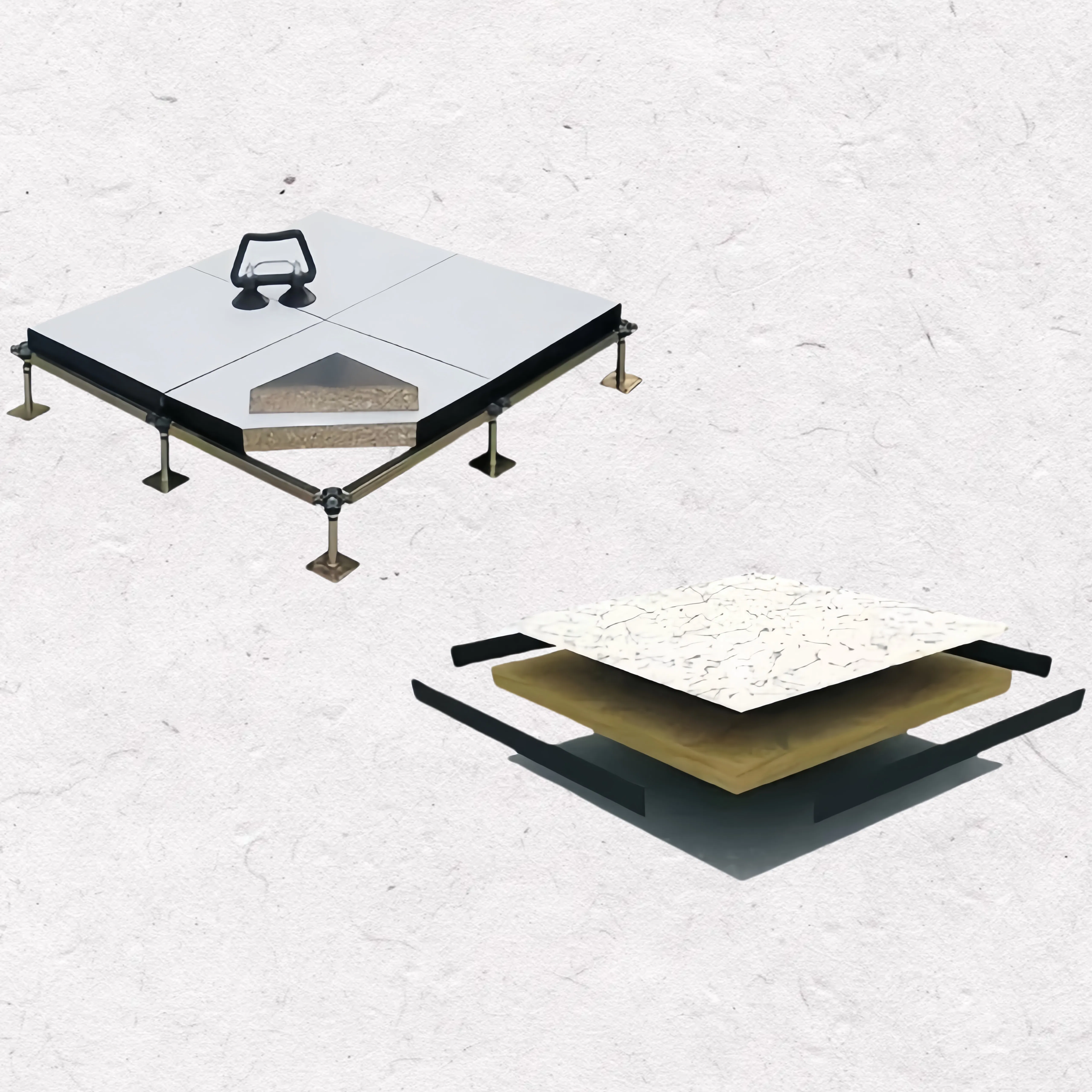 Lingding HDF Raised Floor System for Efficient Data Center Layouts