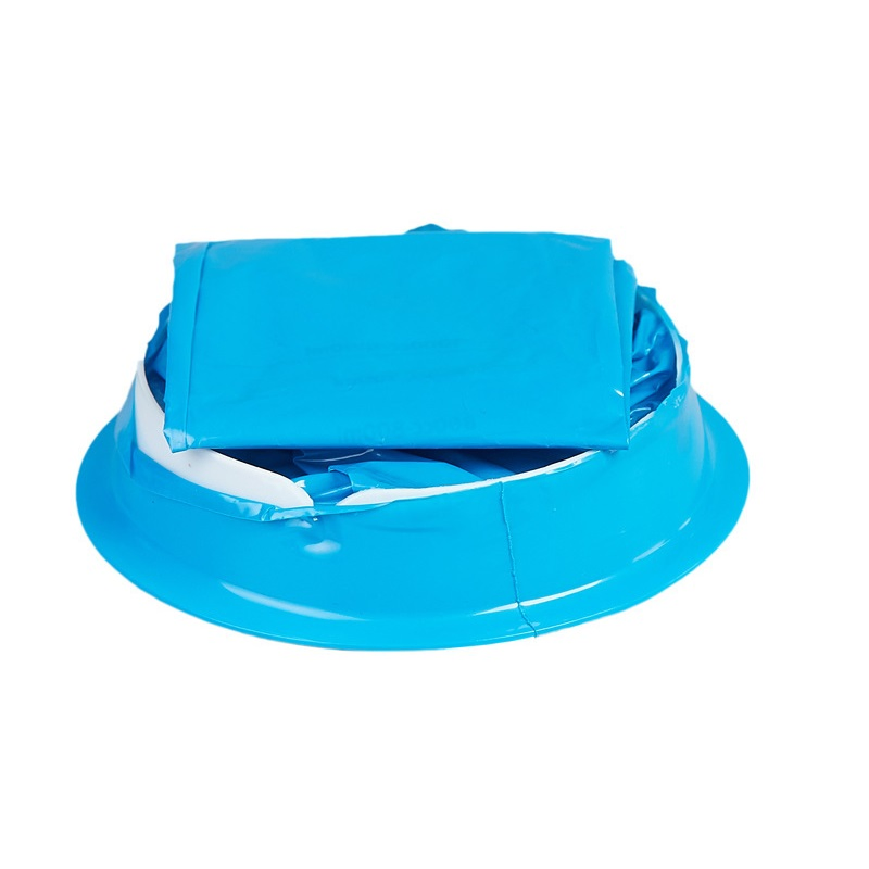Disposable Emesis Bag Blue Car Nausea Bags Vomit For Motion Travel