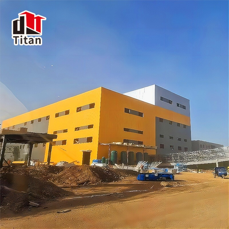 Superior Rigid Steel Structure Warehouse with Anti Corrosive Wall Panels