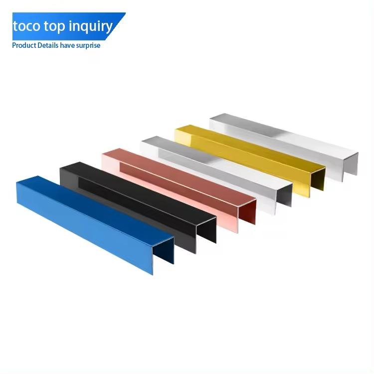 Hot Selling U-Shape Stainless Steel Tile Edge Trim Profile Ceramic Trim Strips