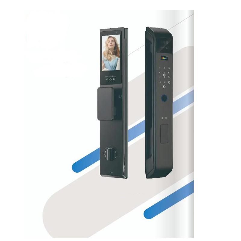 Black Color 3D Face Alum-Alloy Material Smart Lock