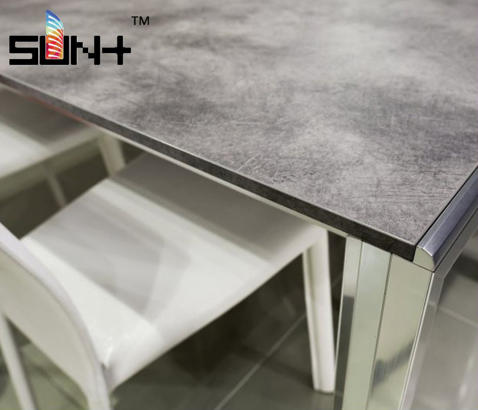 Wooden Restaurant Commercial Fitouts Timber Table Top High Pressure Laminate