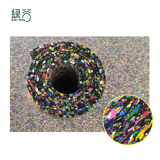 Recycled Rubber Acoustic Carpet Soundproof Rubber Foam Underlay Noise Proof Floor