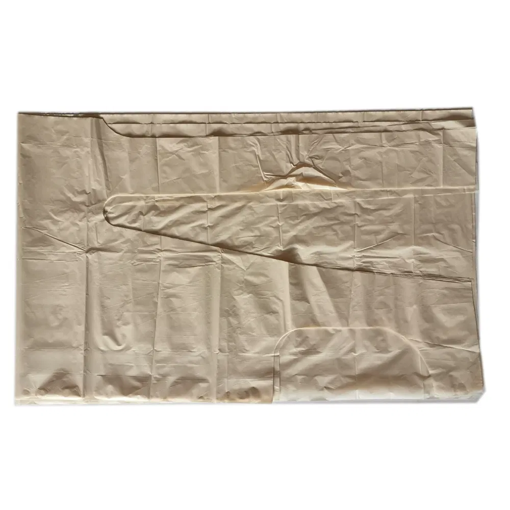 Biodegradable Disposable Apron for Kitchen and Haircut