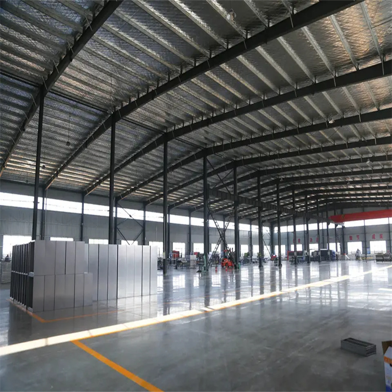 Customized Size Single Floor Metal Warehouse Building Material Industrial Design Prefab Steel Construction Prefabricated Steel Structure Warehouse