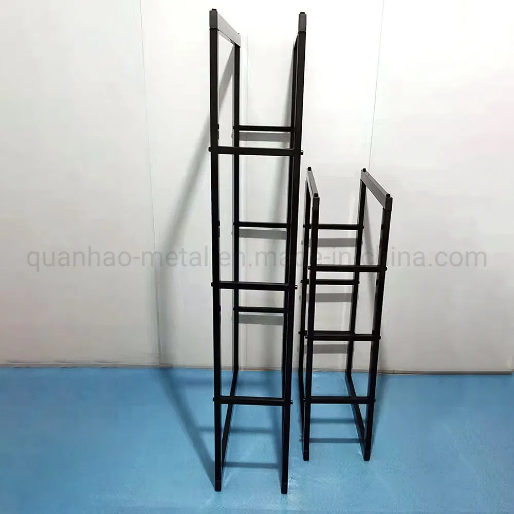 Heavy-Duty Steel Firewood Frame Timber Storage Rack for Fireplace