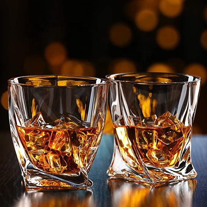 Бокалы для виски Old Fashioned, 10 унций, набор 4 шт