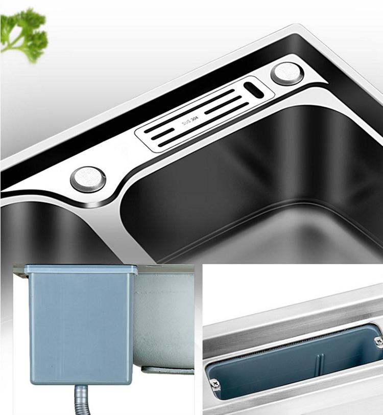 Double Bowl Stainless Steel Kitchen Sink Thickness Sinks Kitchen Above Counter or Udermount Sinks Vegetable Washing Basin