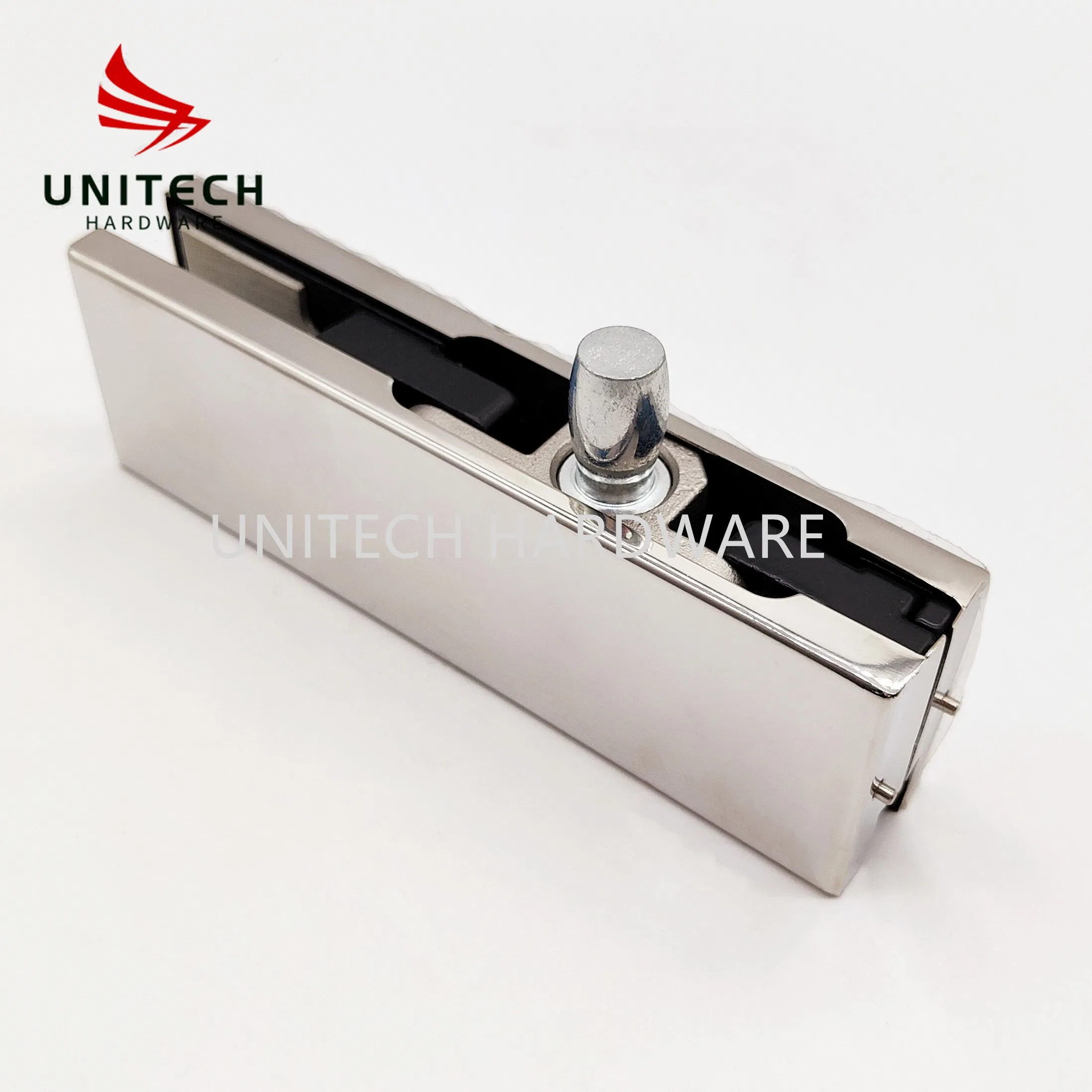 Stainless Steel Glass Door Top Patch Fixed Clamp Glass Fitting Hinge Pivot