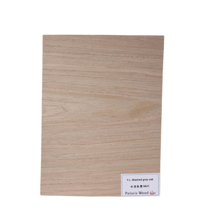 Brown Mountain Pattern Decoration Reconstituted Wood Veneer