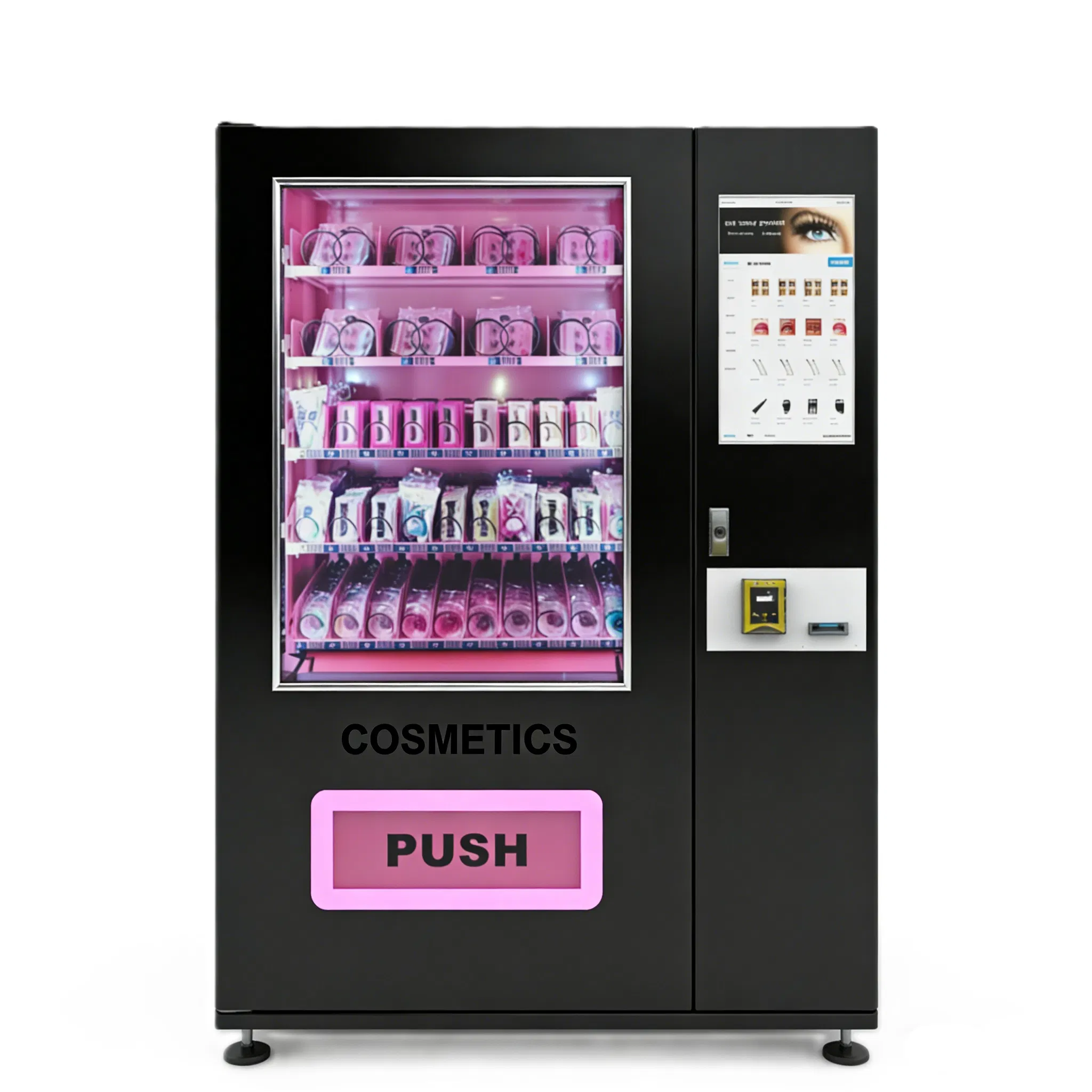Big Touch Screen Smart Beauty Vending Machine for Clothes and Hair