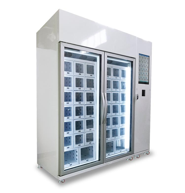 Weimi Fully Automatic Locker Fresh Flowers Vending Machine with Cooling System for Rose Bouquets in Shopping Mall