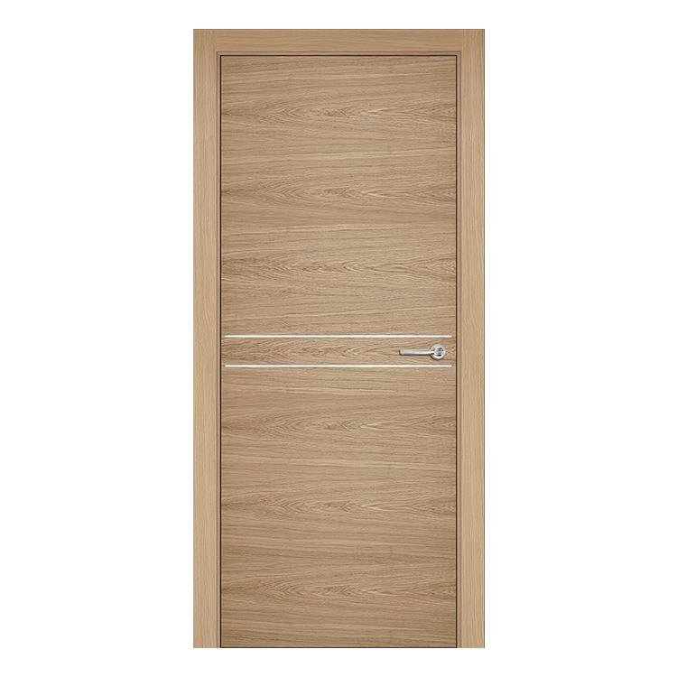 China Supplier Wholesale Price House Hotel Interior Water Proof Flush WPC Wood Door for Apartment Room