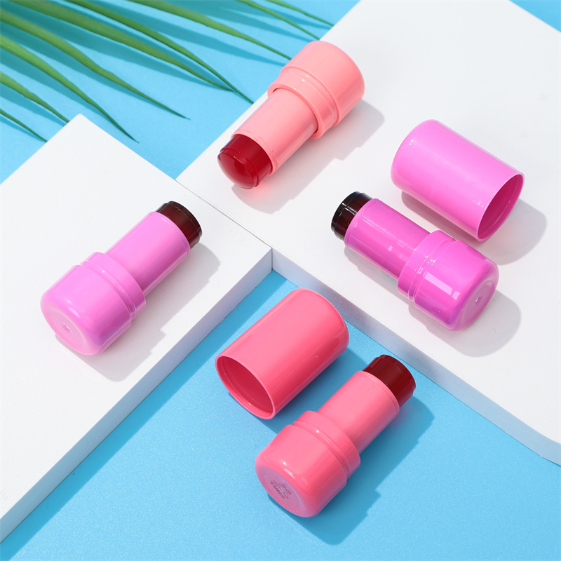 Tyx Customizable Bouncy Jelly Blush Stick New Arrival Wholesale Price Makeup Custom Long Bouncy Lasting Waterproof Cooling Glitter Lip Cheek Jelly Blush Stick