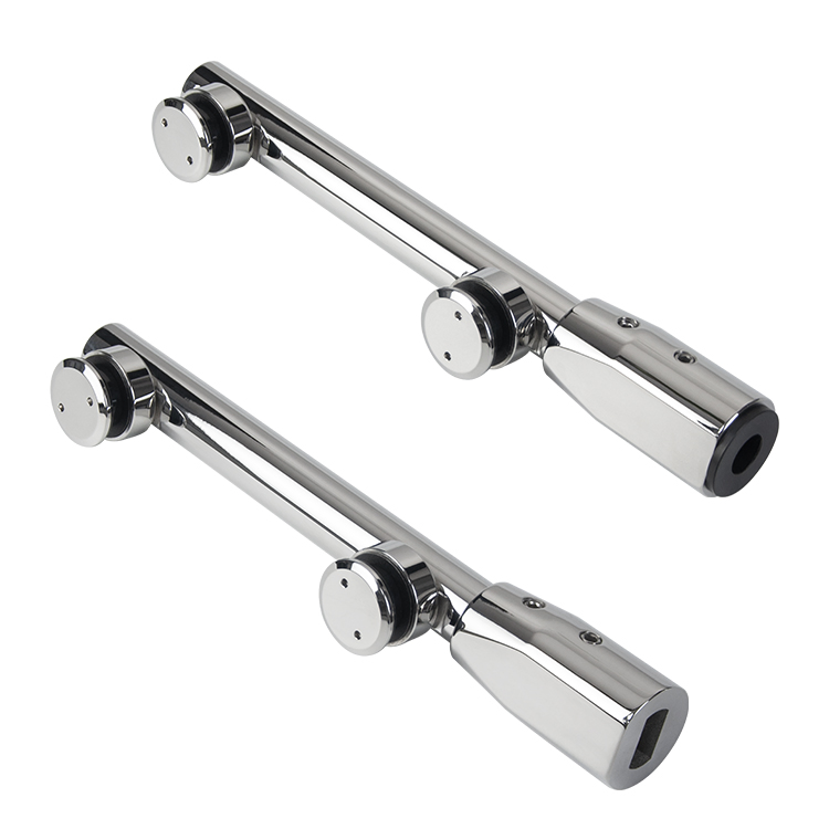 Rotated Frameless Office Whirl Glass Door Fitting Accessories with Axis 626
