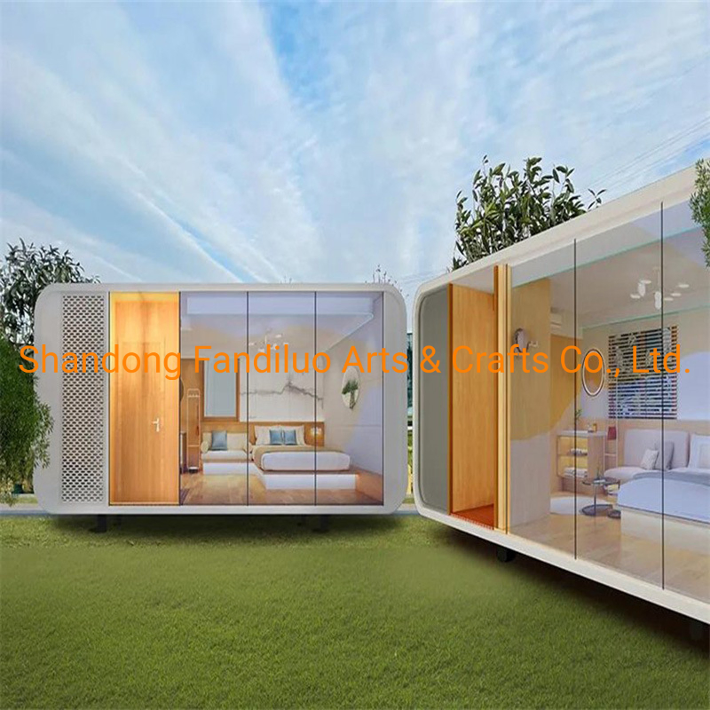 Custom Mobile Office Pod Prefabricated House Apple Cabin for Camping