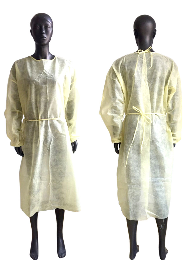 China Factory Certificated One Time Use Isolation Gowns