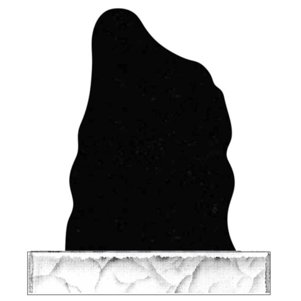 High Quality Monument Headstone with Bear for Cemetery
