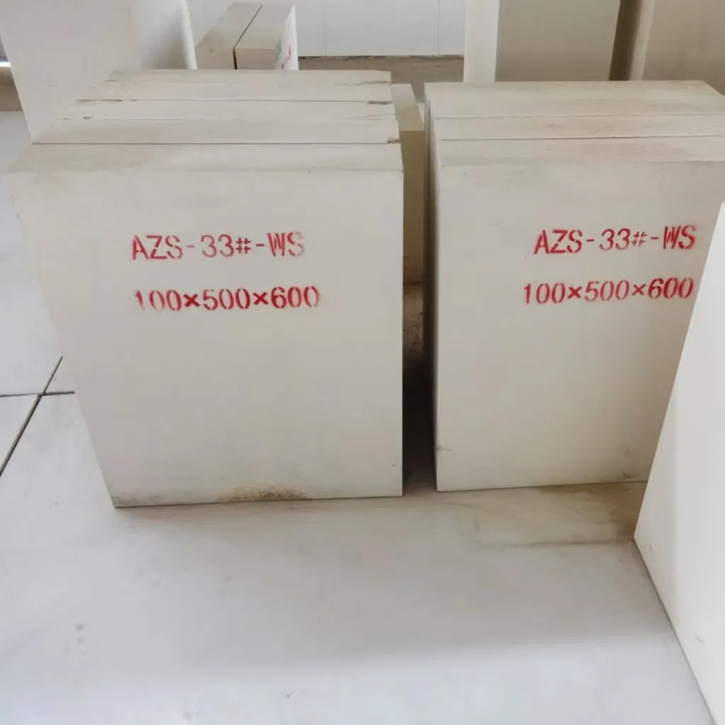 Б/у огнеупорный кирпич AZS (футерованный циркониевый корунд)