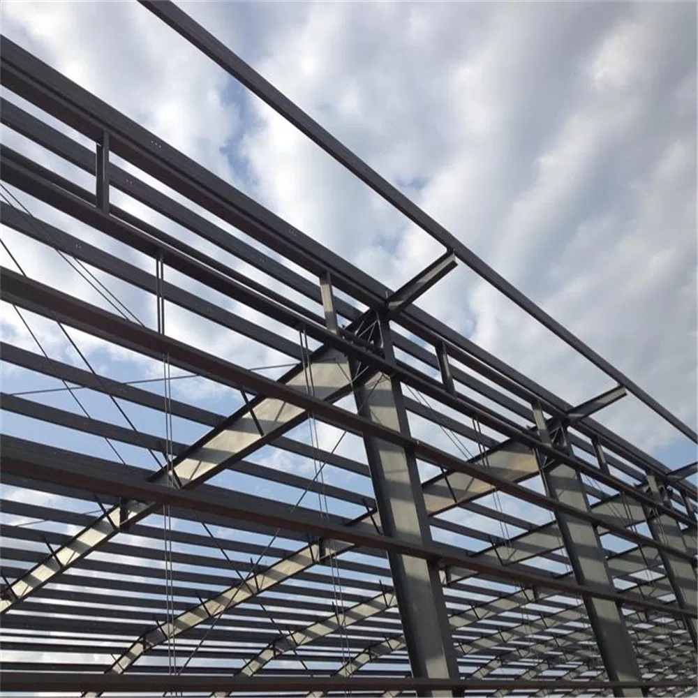 Efficient Warehouse with Hot-Rolled Steel Structure and Panel Options