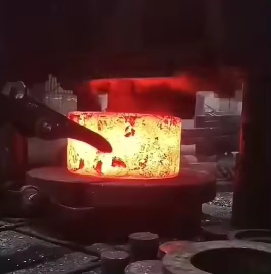 Кованое кольцо для горячей штамповки FG-061