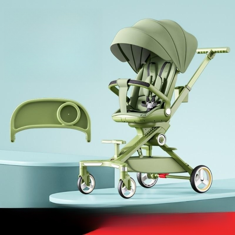 Hot Sale Lightweight Pushchair One-Touch Folding Infant Pram Baby Stroller
