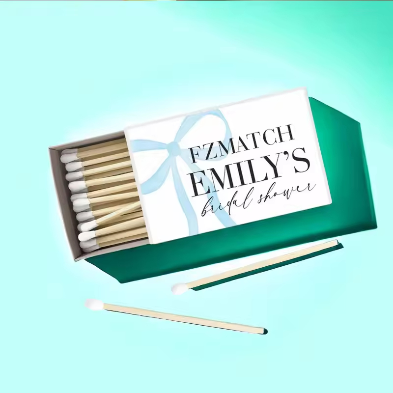 Custom Eco-Friendly Match Strike Paper Box in Various Sizes