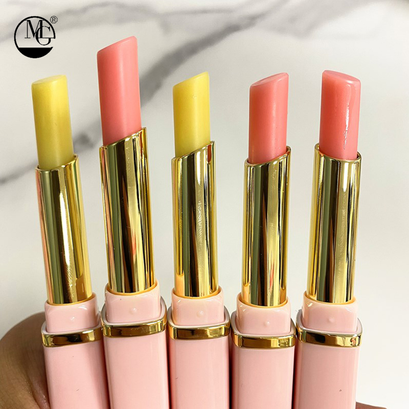 Private Label Custom Your Own Logo Vegan Moisturizing Natural Pink Lip Balm