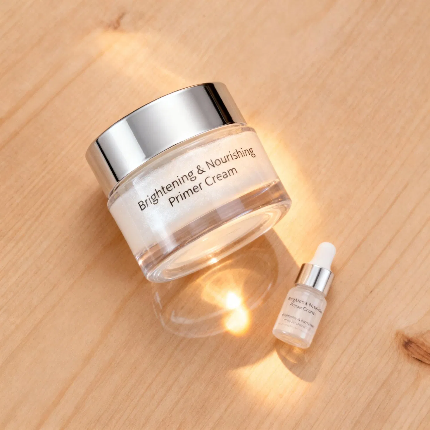 Multi-Purpose Color Correcting and UV Defense Makeup with Lotus Water for 2-in-1 Makeup Efficiency