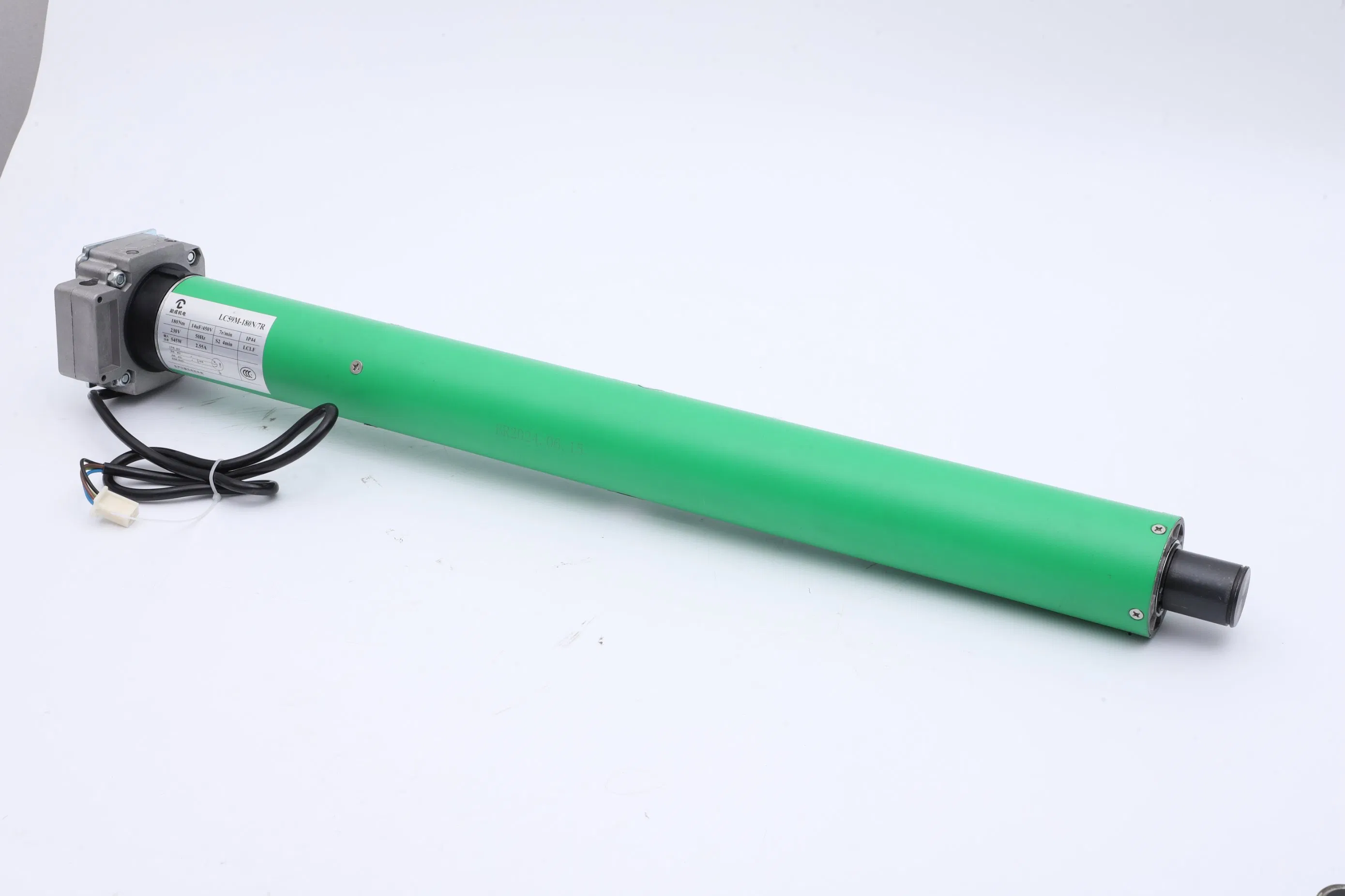 Heavy-Duty 59mm Tube Motor with Backup Hand Crank for Large Coverings