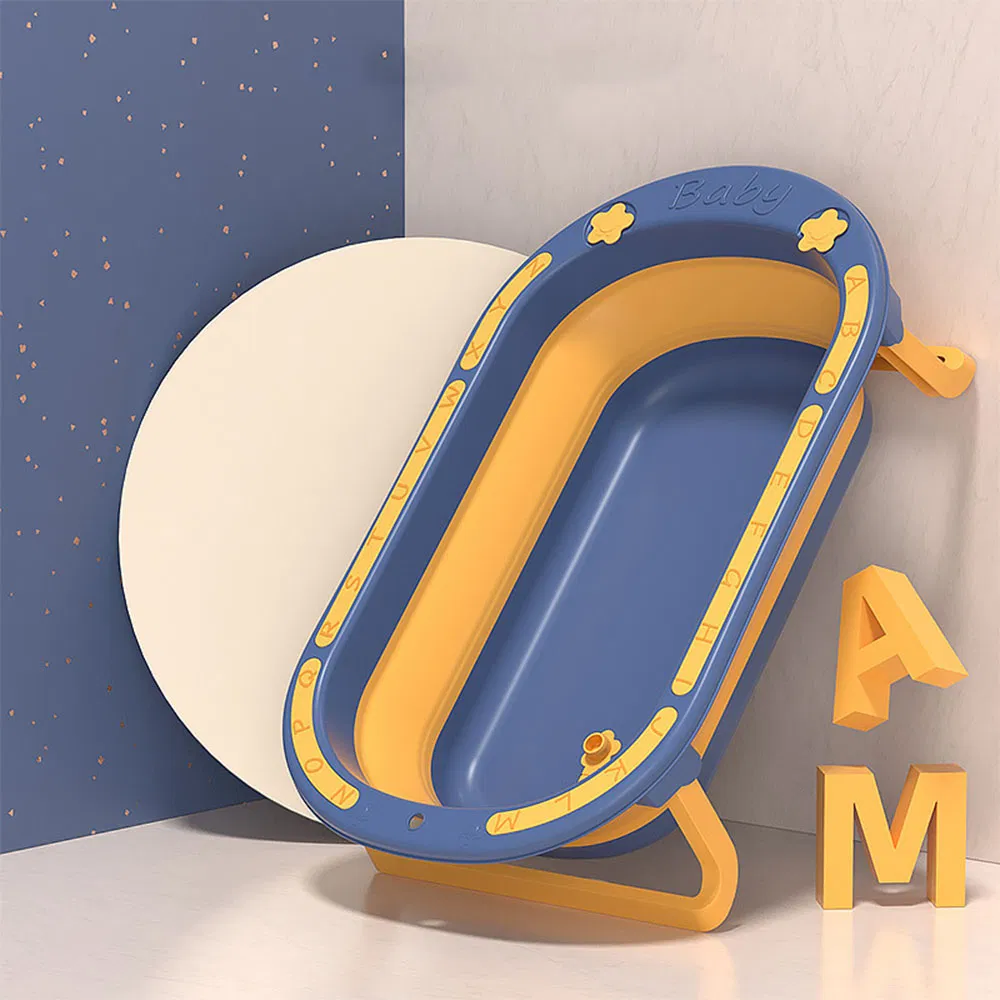 Складная детская ванночка для новорожденных и малышей