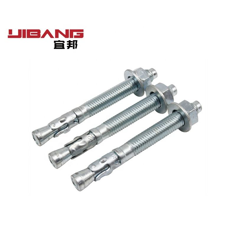 China Supplier Best Price Carbon Steel Wedge Anchor in Stock Concrete Bolt