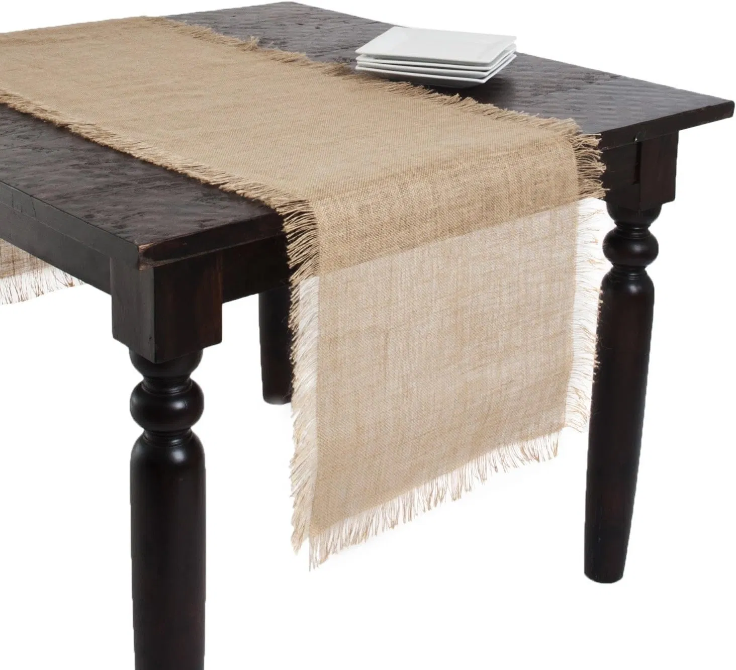 12X72 Inches Jute Vintage Table Runner Burlap Table Cloth