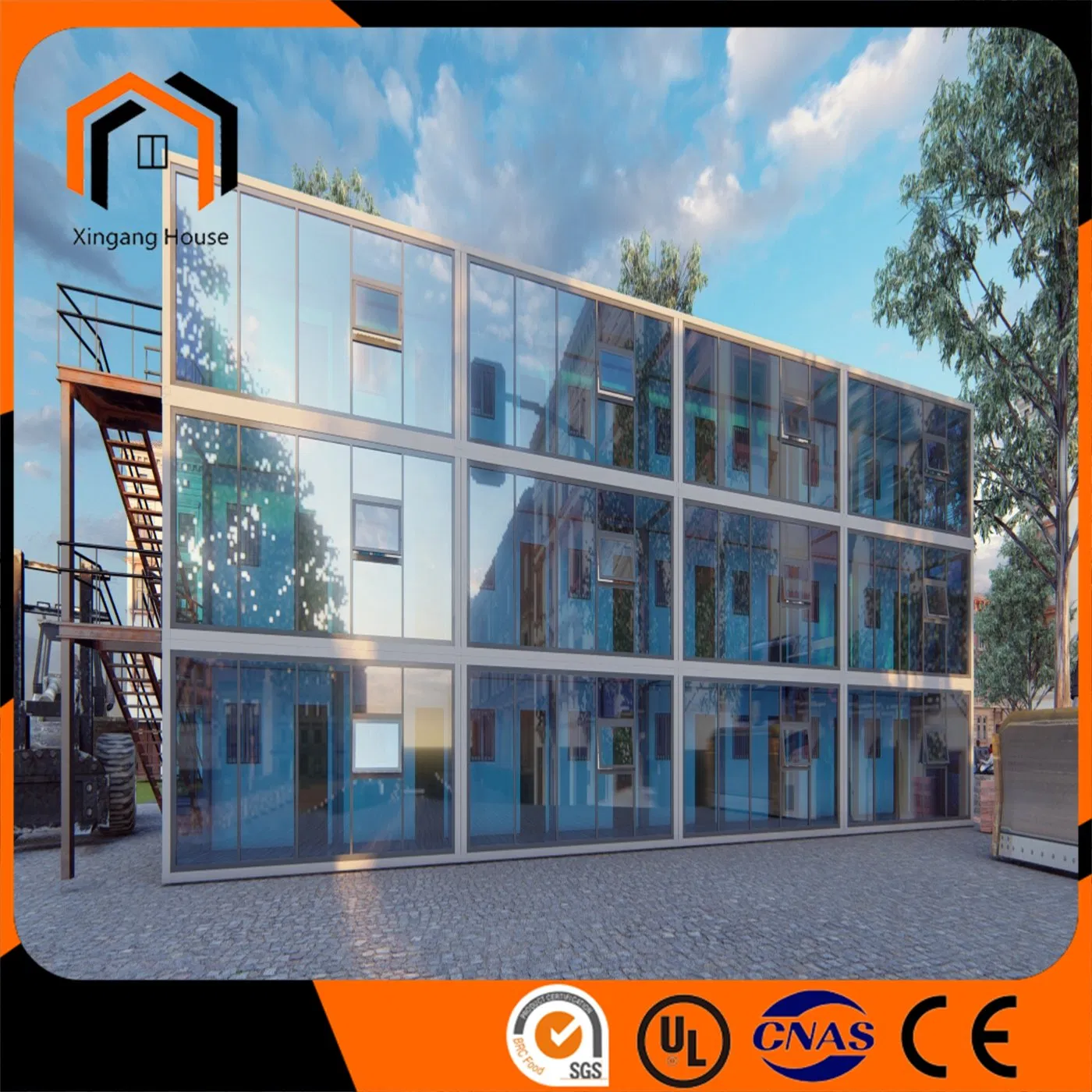 Low Cost Quick Assemble Modular House Prefabricated Wooden Villa Container House