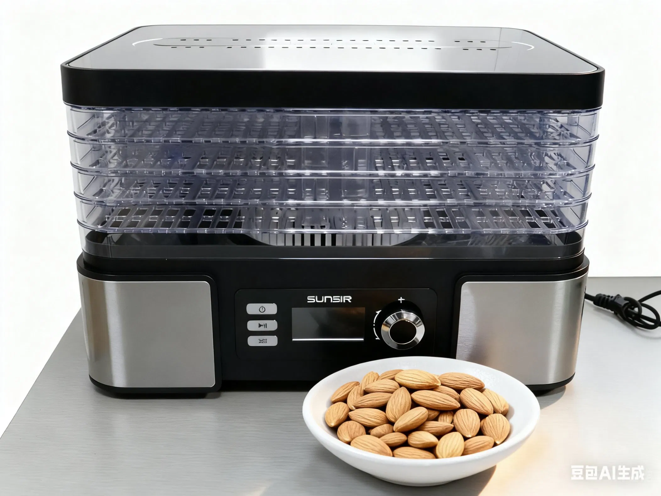 12L Food Dehydrator with Timer 1-24h Noise Level <45 dB 35-70°C
