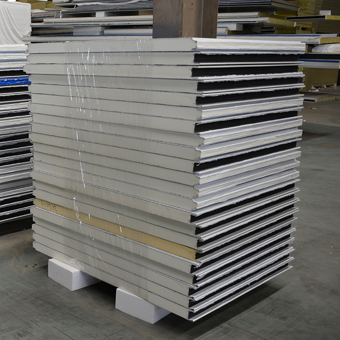 High Quality PU Sandwich Panels Insulated Polyurethane Sandwich Exterior Roof Panels Roofing PIR Roof Panels of Prefab House