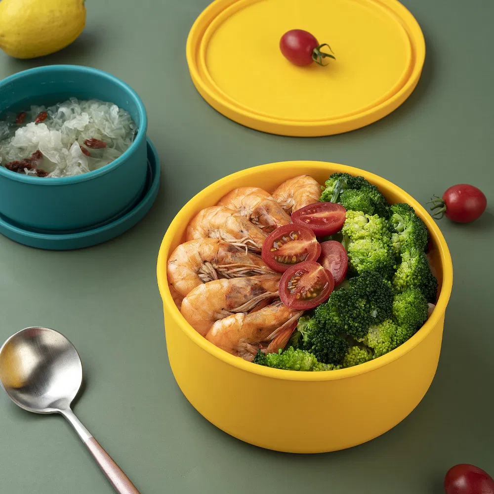 Silicone Round Food Grade Baby Use Container