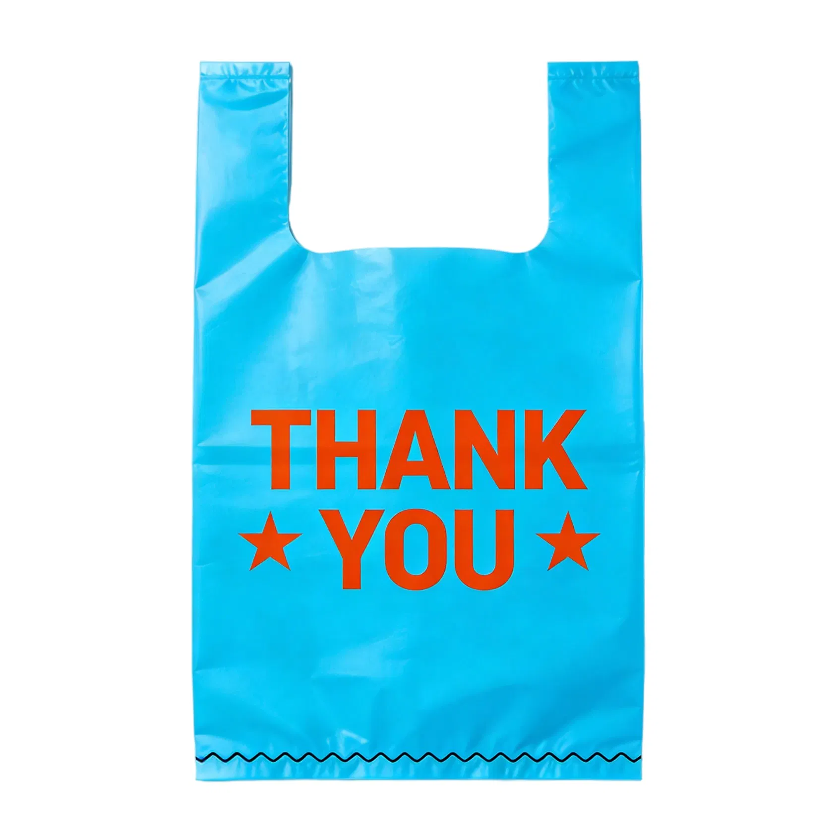 Vendor Versatile Handbag Thank You T-Shirt Vest Plastic Bags
