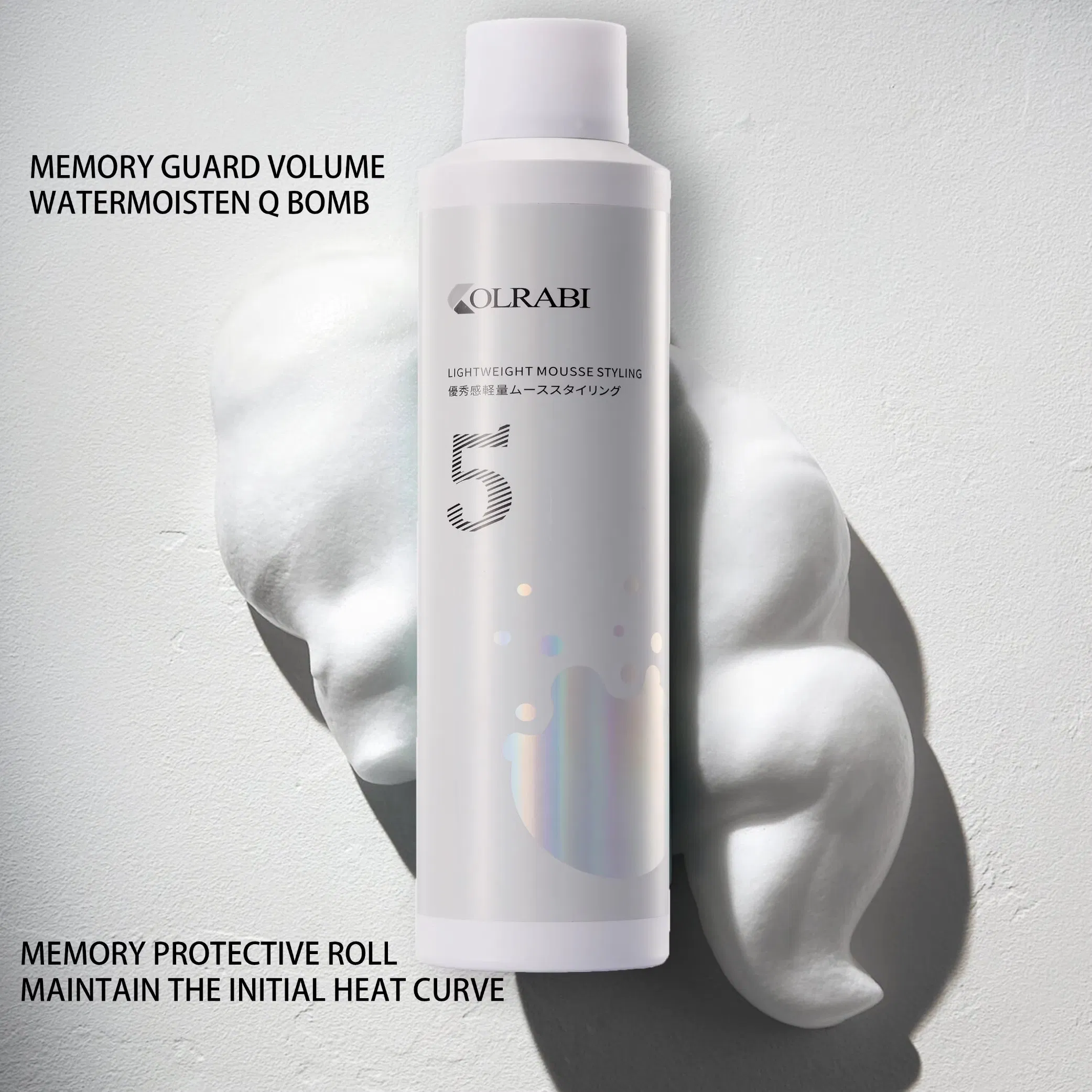 No Drying Alcohol Hair Mousse Curly