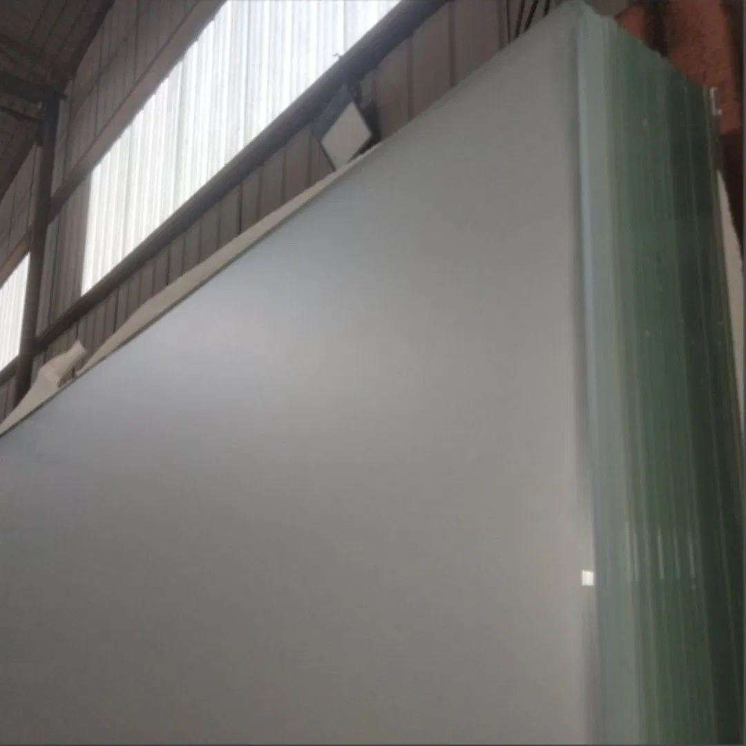 Household/Commercial Jade Frosted Tempered Safety Glass 4mm